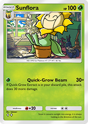 Sunflora Crimson Blaze Card List