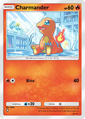 Charmander Crimson Blaze Card List