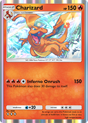 Charizard Crimson Blaze Card List