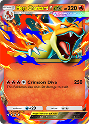 Mega Charizard Y EX Crimson Blaze Card List