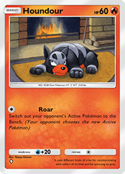 Houndour Crimson Blaze Card List