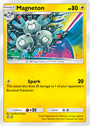 Magneton Crimson Blaze Card List