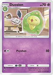 Duosion Crimson Blaze Card List