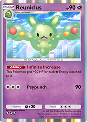 Reuniclus Crimson Blaze Card List