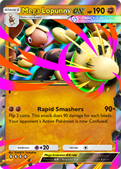 Mega Lopunny EX Crimson Blaze Card List