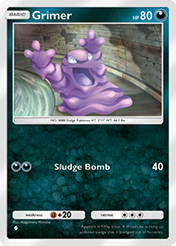 Grimer Crimson Blaze Card List