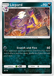 Liepard Crimson Blaze Card List