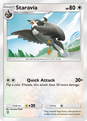 Staravia Crimson Blaze Card List