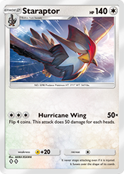 Staraptor Crimson Blaze Card List