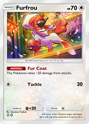 Furfrou Crimson Blaze Card List
