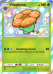 Vileplume Crimson Blaze Card List