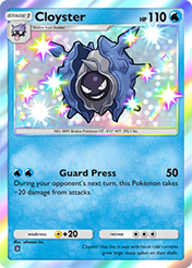 Cloyster Crimson Blaze Card List
