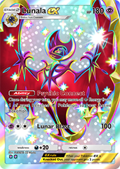 Lunala EX Crimson Blaze Card List