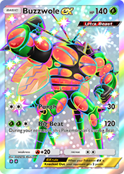 Buzzwole EX Crimson Blaze Card List