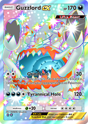 Guzzlord EX Crimson Blaze Card List