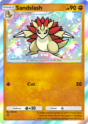 Sandslash Crimson Blaze Card List