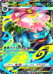 Mega Venusaur EX Crimson Blaze Card List