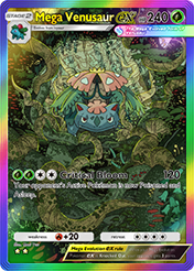 Mega Venusaur EX Crimson Blaze Card List