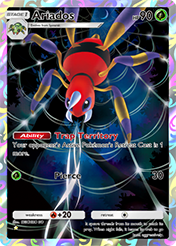Ariados Crimson Blaze Card List