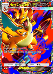 Mega Charizard Y EX Crimson Blaze Card List