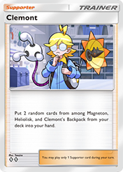 Clemont Crimson Blaze Card List