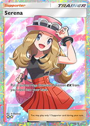 Serena Crimson Blaze Card List