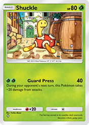 Shuckle Fantastical Parade Card List