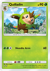 Quilladin Fantastical Parade Card List