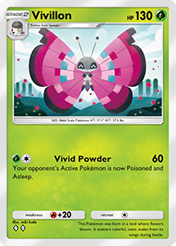 Vivillon Fantastical Parade Card List
