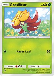 Gossifleur Fantastical Parade Card List