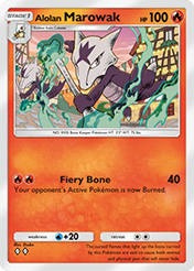 Alolan Marowak Fantastical Parade Card List