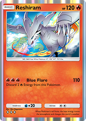 Reshiram Fantastical Parade Card List