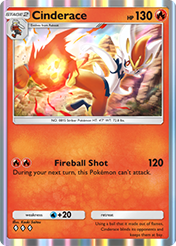 Cinderace Fantastical Parade Card List