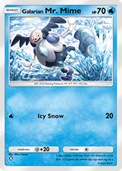 Galarian Mr. Mime Fantastical Parade Card List