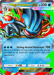 Mega Swampert EX Fantastical Parade Card List