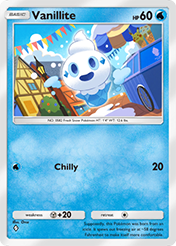Vanillite Fantastical Parade Card List