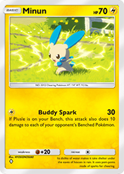 Minun Fantastical Parade Card List