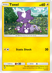 Toxel Fantastical Parade Card List