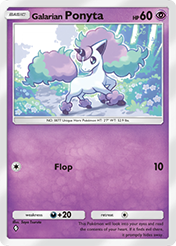 Galarian Ponyta Fantastical Parade Card List