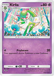 Kirlia Fantastical Parade Card List