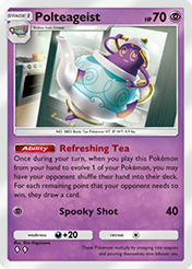 Polteageist Fantastical Parade Card List