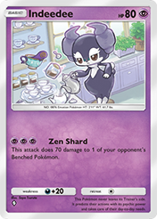 Indeedee Fantastical Parade Card List