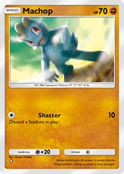 Machop Fantastical Parade Card List