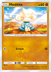 Meditite Fantastical Parade Card List