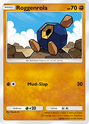 Roggenrola Fantastical Parade Card List