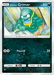Alolan Grimer Fantastical Parade Card List