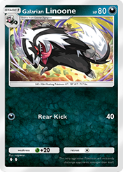 Galarian Linoone Fantastical Parade Card List