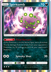 Spiritomb Fantastical Parade Card List