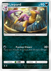 Liepard Fantastical Parade Card List