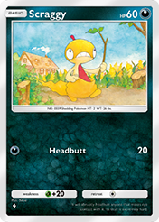 Scraggy Fantastical Parade Card List